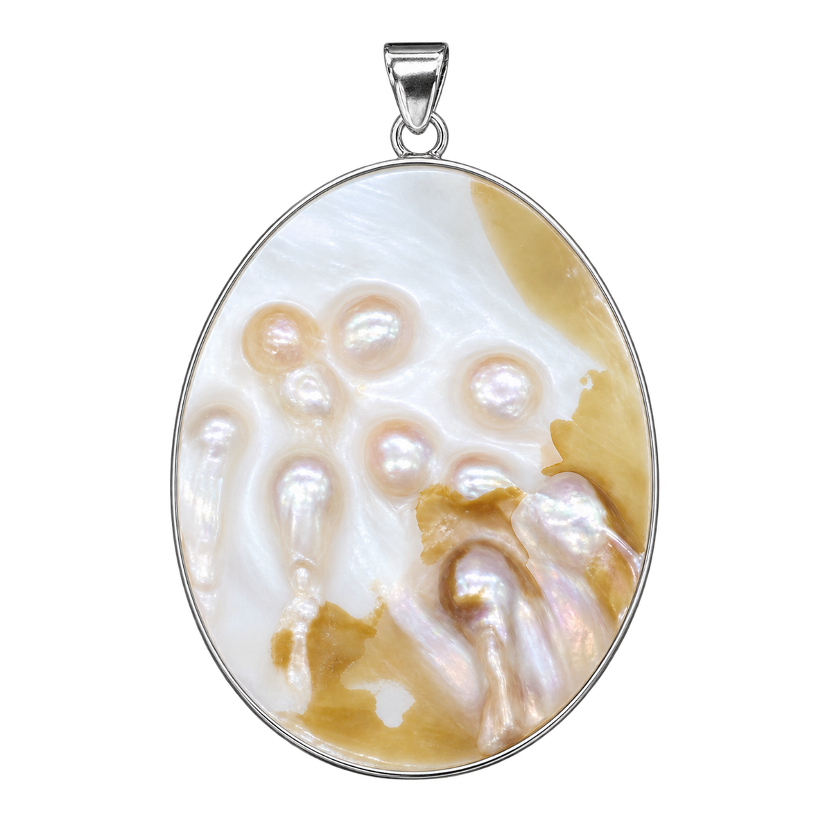 Mother of Pearl - Large Oval