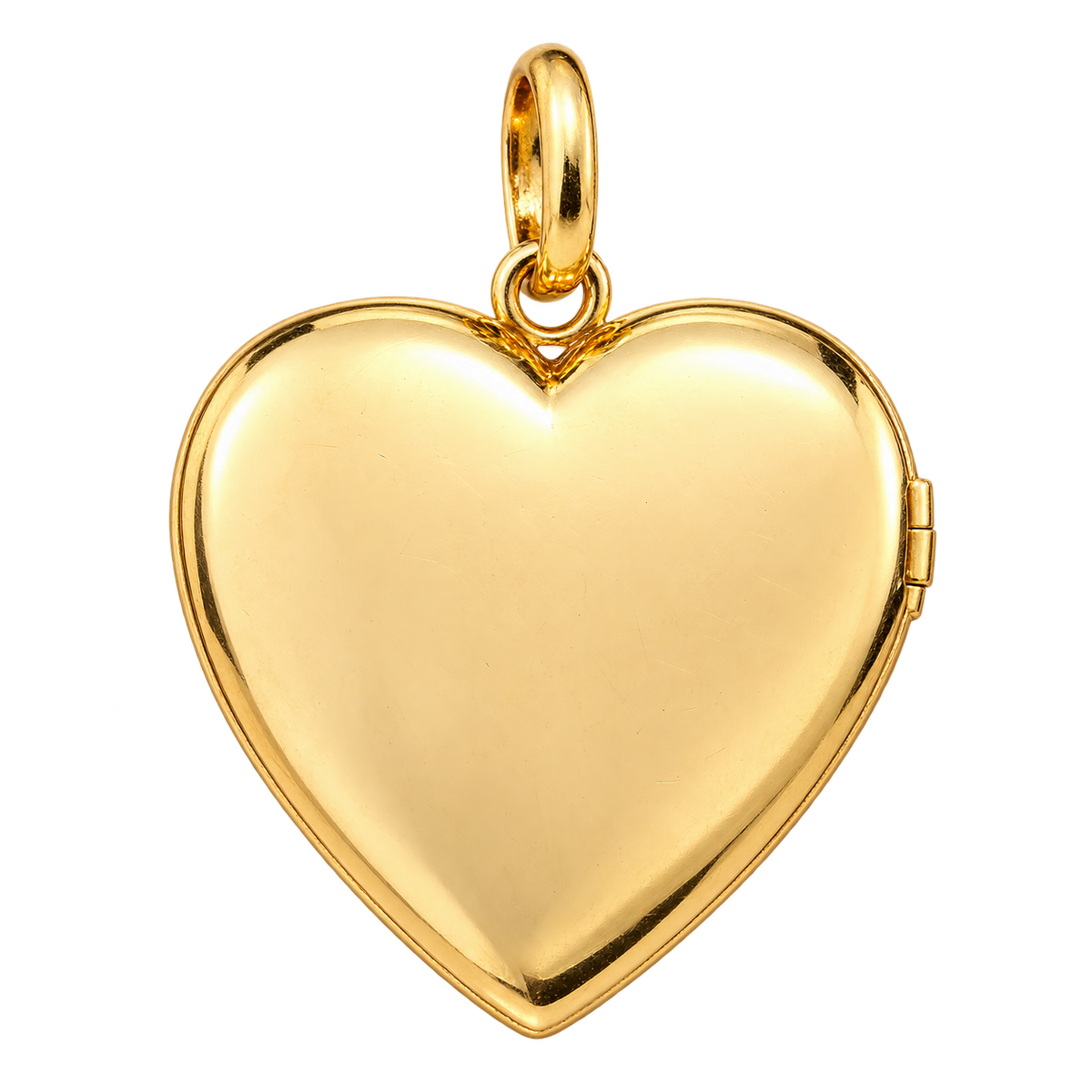Enamel Pink Heart Locket Charm