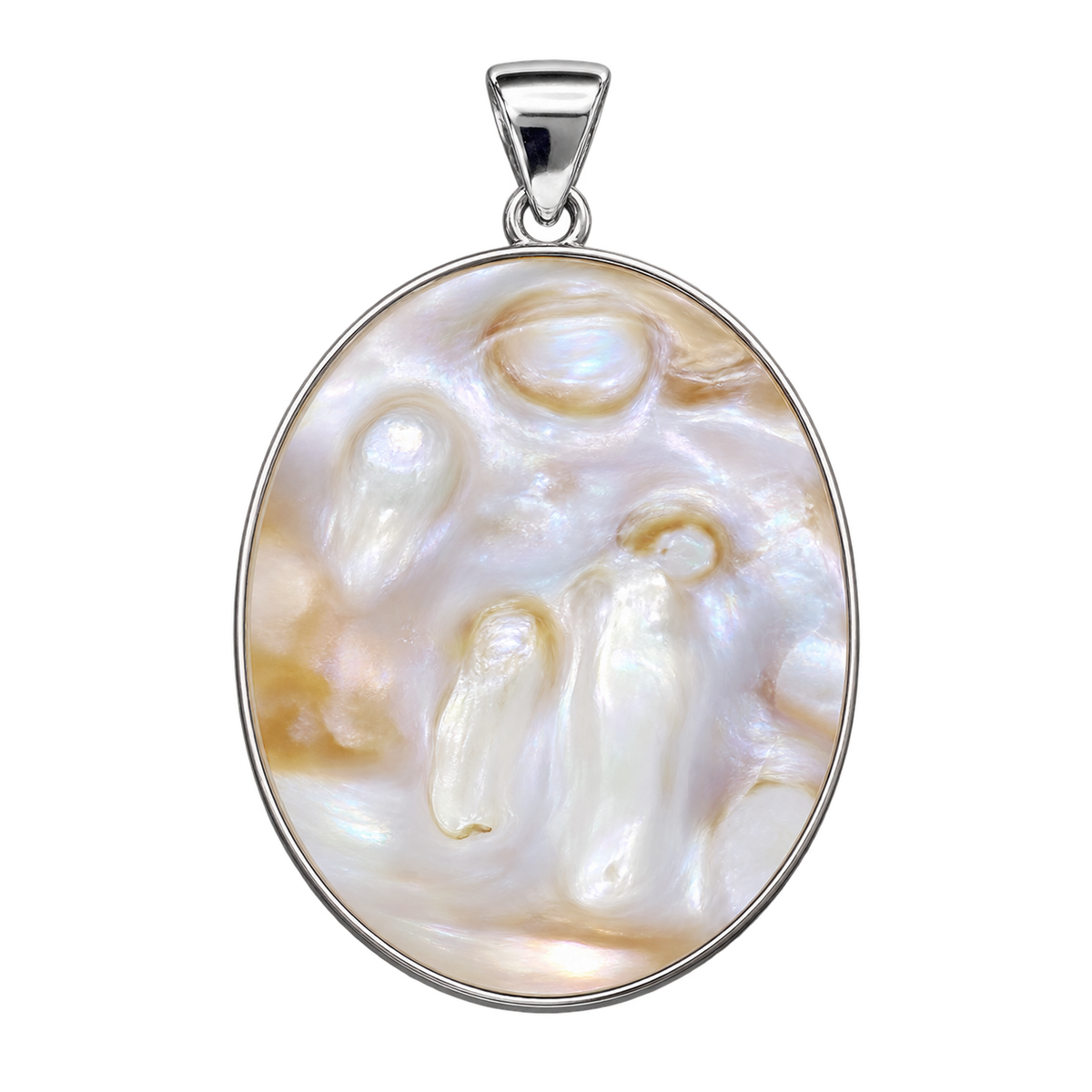 Mother of Pearl - Small Oval