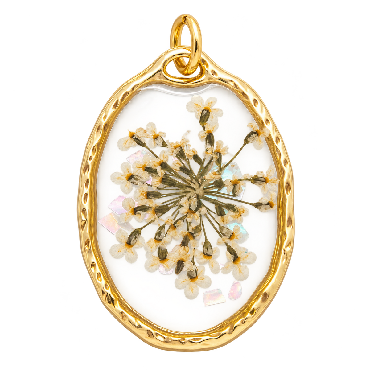 Winter Wildflower Charm